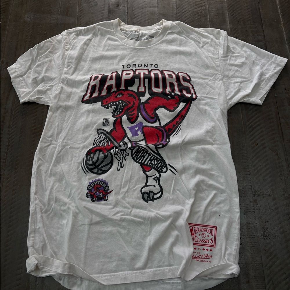 Mitchell & Ness Hardwood Classics White Tee